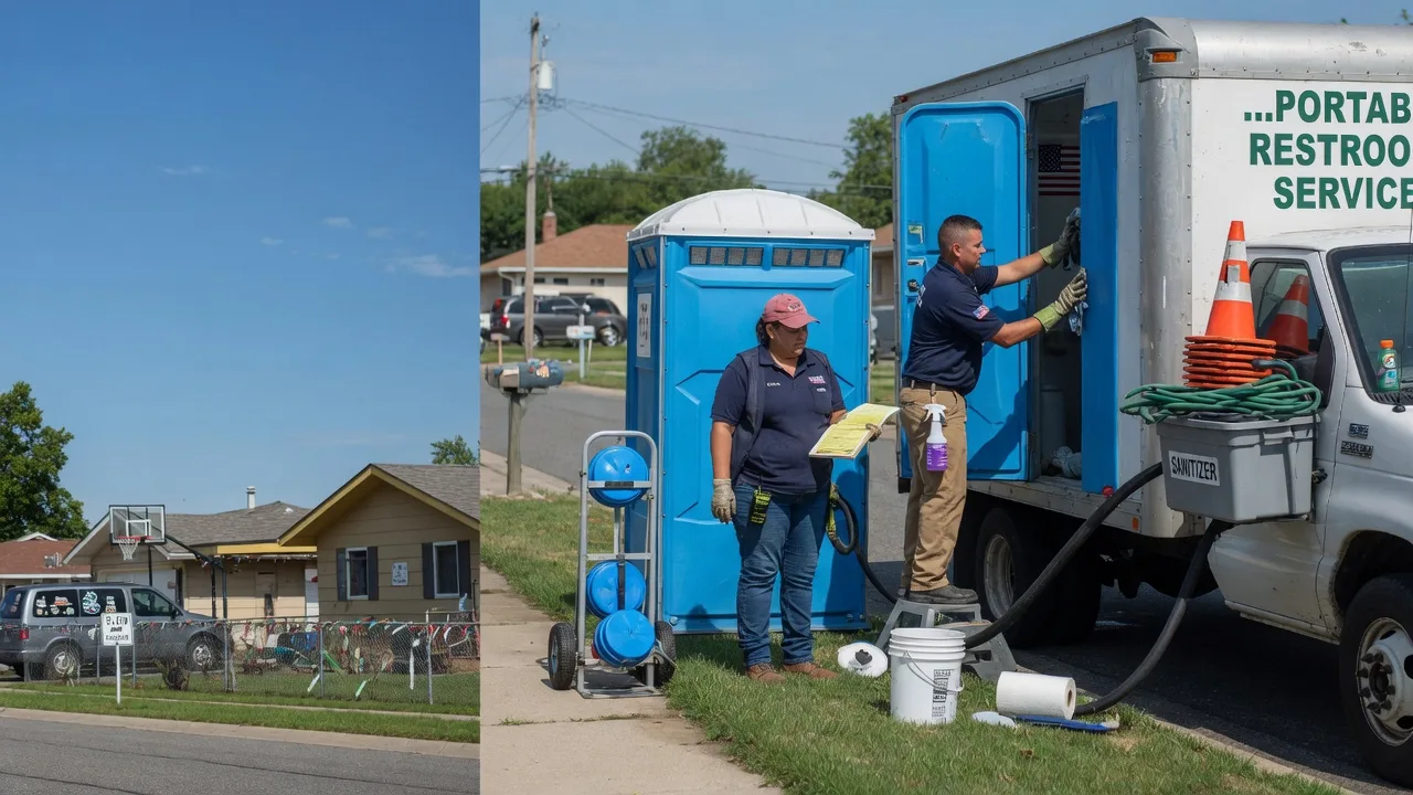 Porta Potty Rental in Owaneco, IL near me